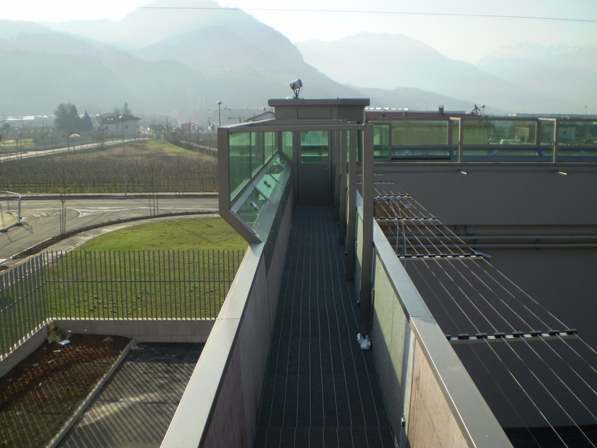 Camminamento industriale sopraelevato